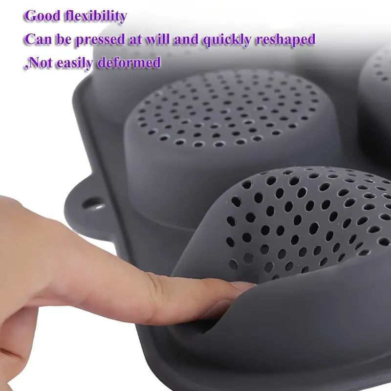 Hamburger bread mold 12-piece French bread mold household food-grade non-stick baguette bread tools
