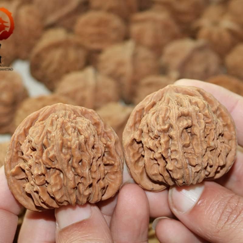 Generic Walnut Massage Ball, 39mm, 2 Pack, Natural Wenwan Walnut, Color Changes Over Time, Manual/Hand-Powered, Cordless, New, Pain Relief, Muscle Therapy, Stress Relief