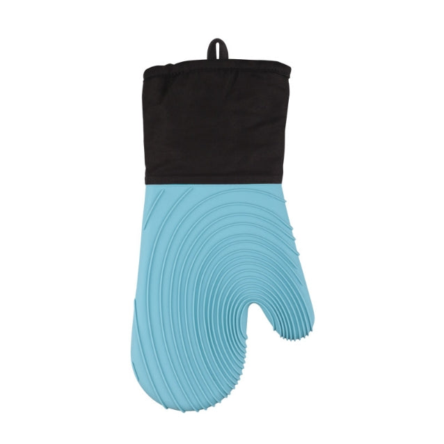 Silicone heat insulation gloves, microwave anti-scalding gloves, kitchen high temperature resistant gloves, thickened microwave baking gloves