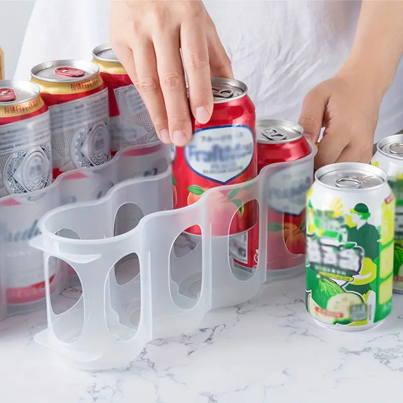Kitchen refrigerator storage box refrigerated beer coke can soda drink storage rack storage box