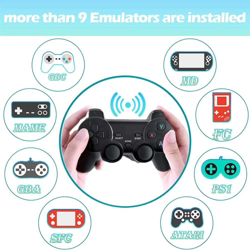 NOSTALGIASTICK CONSOLE (2 FREE GAMEPADS TODAY ONLY)