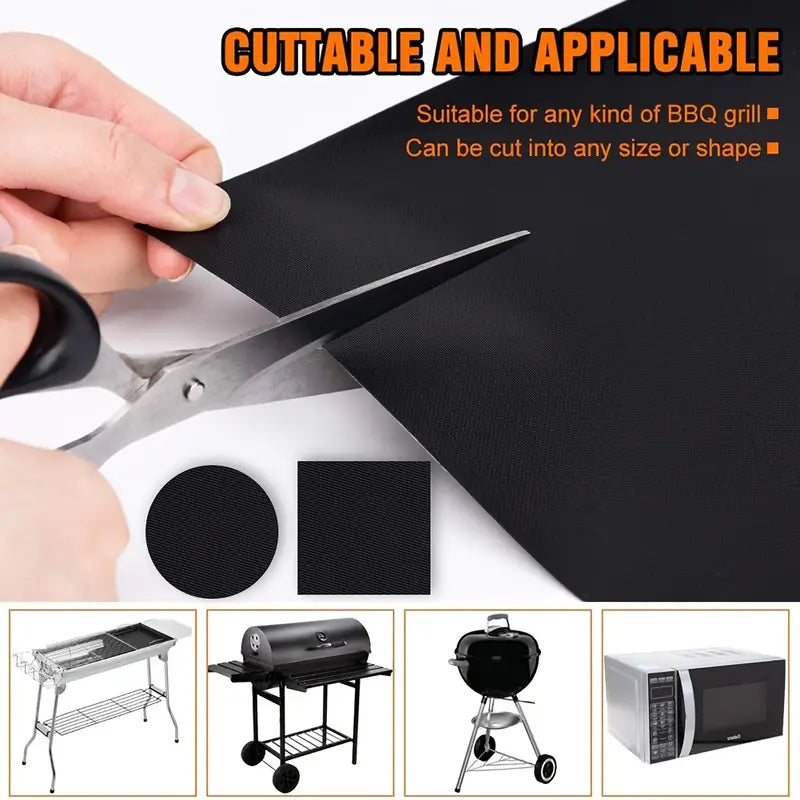 High temperature resistant baking oven baking sheet, donkey hide gelatin, nougat, non-stick cloth, fiberglass material, high temperature resistant barbecue mat