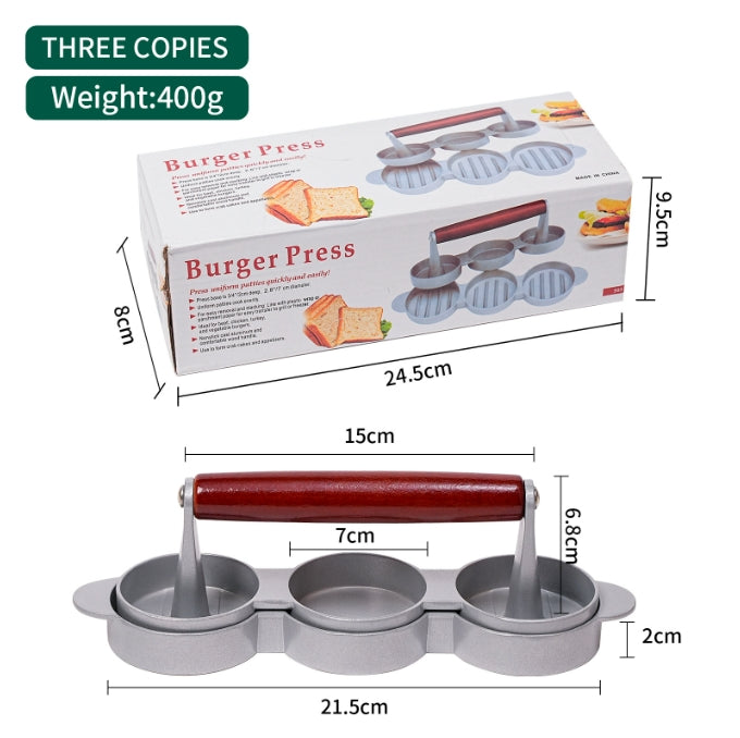 Hamburger patty press round patty press model hamburger patty baby rice mold beef patty maker