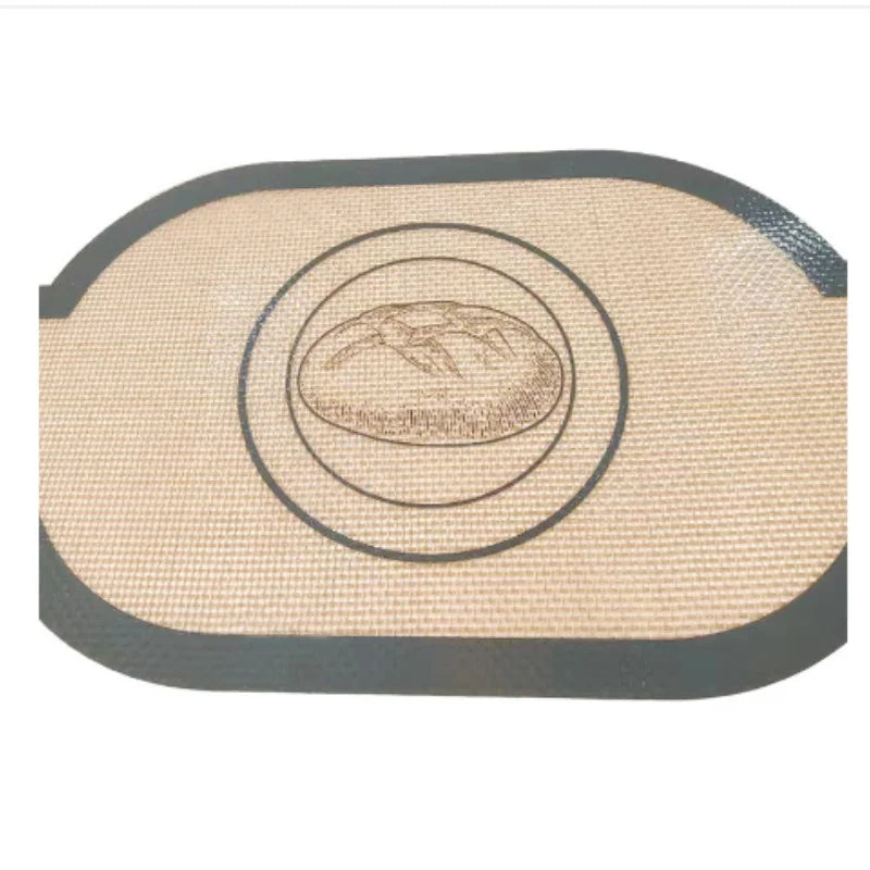 Silicone Bread Sling Non-Stick Silicone Baking Mat Sling Heat Resistant Silicone Dutch Oven Liner with Long Handle