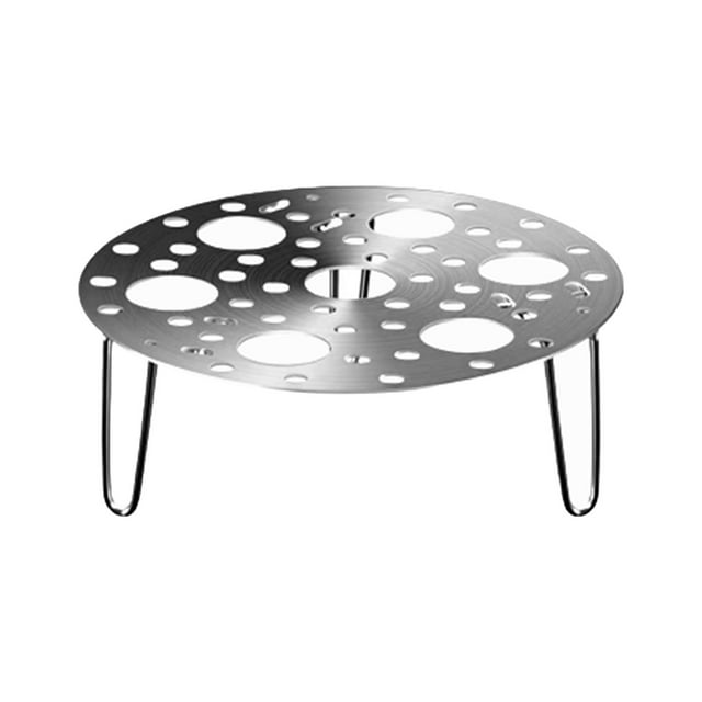 gg Steamer Rack Trivet,Stainless Steel Multipurpose Rack, Great for Lifting out Whatever Delicious Meats & Veggies You Cook